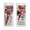 Silicone Stud Lasso - Red