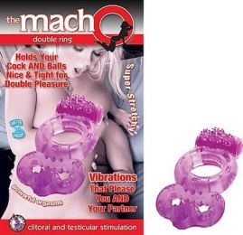 Macho Double Ring Purple