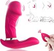 2 in 1 Powerful Vibranting & Rotating Oral Tongue Stimulator, Electric Clitorial Thrusting Tool for Women Adult Toys Medical Grade Silicone Massage De